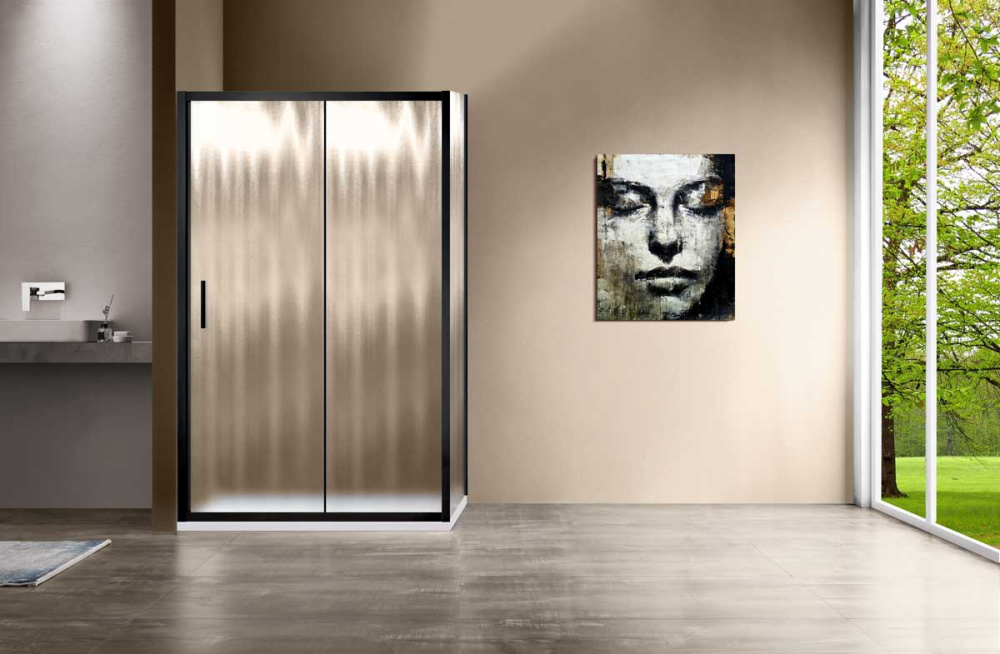 Фото Душевой уголок Vincea Garda (VSR-1G9012CHB) хром