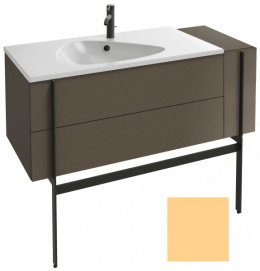 Тумба под раковину Jacob Delafon Nouvelle Vague 120 см, EB3034-S07, цвет - желтый сатин