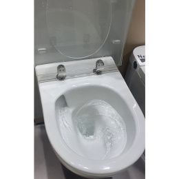 Унитаз beWash Bogen 88393201 подвесной Белый глянцевый с сиденьем Микролифт