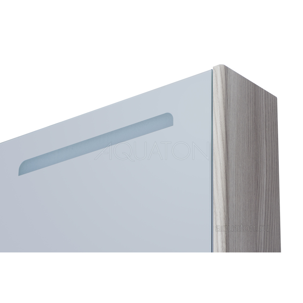 Зеркальный шкаф Aquaton Сильва 50 дуб фьорд 1A215502SIW6L