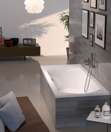 Фото Акриловая ванна 150x70 Riho Lima B049001005 белый