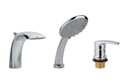 Фото Timo Beverly смеситель 3030/00Y chrome (врезной для ванны 3-х секционный.)
