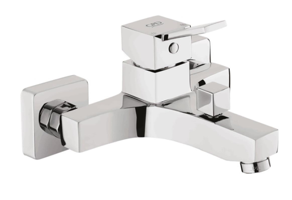 Фото Смеситель GPD Tulio MBB135, для ванны и душа, хром