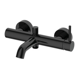 Фото Omnires Y black Y1230BL Смеситель для ванны (черный)