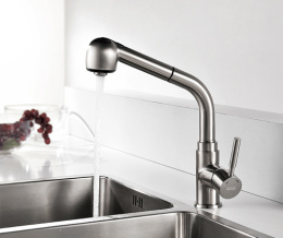 Фото Смеситель для кухни WasserKRAFT Wern 4266 Хром матовый