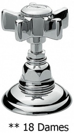 Фото Смеситель Nicolazzi Classica Lusso 1408 CR 18 для раковины