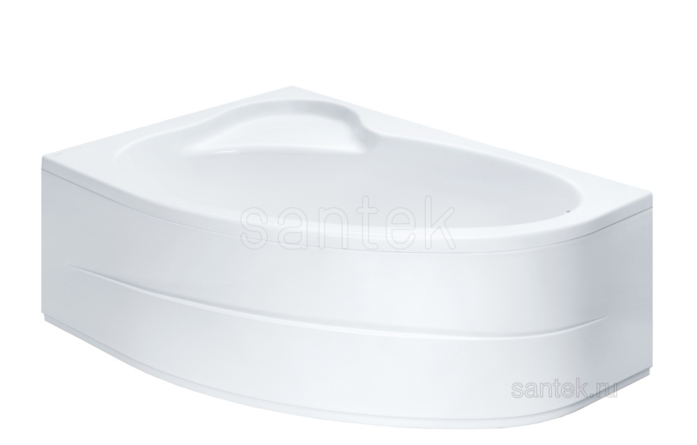 Фото Акриловая ванна 170x110 Santek (1.WH11.1.995), асимметричная