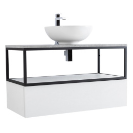 Вставка в дно металлического каркаса под раковину CEZARES CADRO-100-MENS-BIANCO