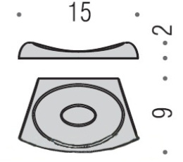 Мыльница Colombo Land B2840.CR