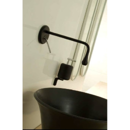 Дозатор жидкого мыла Gessi Goccia (38014#031) черный, хром
