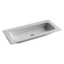 Умывальник накладной Ceramica Nova Element CN7013 прямоугольный 1010*457*137мм