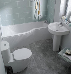 Напольный унитаз Ideal Standard Connect AquaBlade® Е042901 с бачком E785601, безободковый