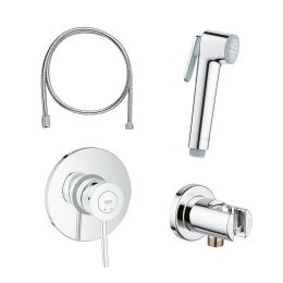 Фото Гигиенический душ Grohe BauClassic 129186 со смесителем