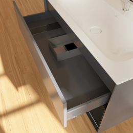 Villeroy Boch Finion G040PHGK Тумба под раковину 996х498 мм (glossy black/anthracite matt)