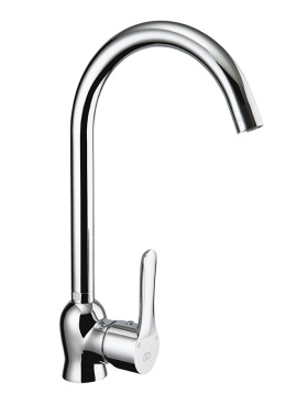 Фото Смеситель GPD Felis MTE75, для кухонной мойки, хром