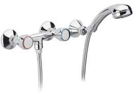 Смеситель Remer для душа RR 39Y рез + шланг/лейка
