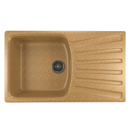Мойка из искусственного мрамора MIXLINE ML-GM20 48x83 525157