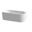 Акриловая ванна 180x80 Cezares (SLIM CORNER-180-80-60-L-NERO-SET), прямоугольная