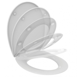 Фото Сидение и крышка с функцией плавного закрытия для унитаза Ideal Standard EUROVIT E131801