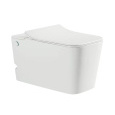 Унитаз подвесной SantiLine (SL-5032) импульсный, безбачковый, белый