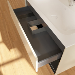 Villeroy Boch Finion G040PHHH Тумба под раковину 996х498 мм (glossy black/sand matt)