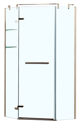 Душевое ограждение Azario Montreal (AZ-NWG3231 900 L GOLD)