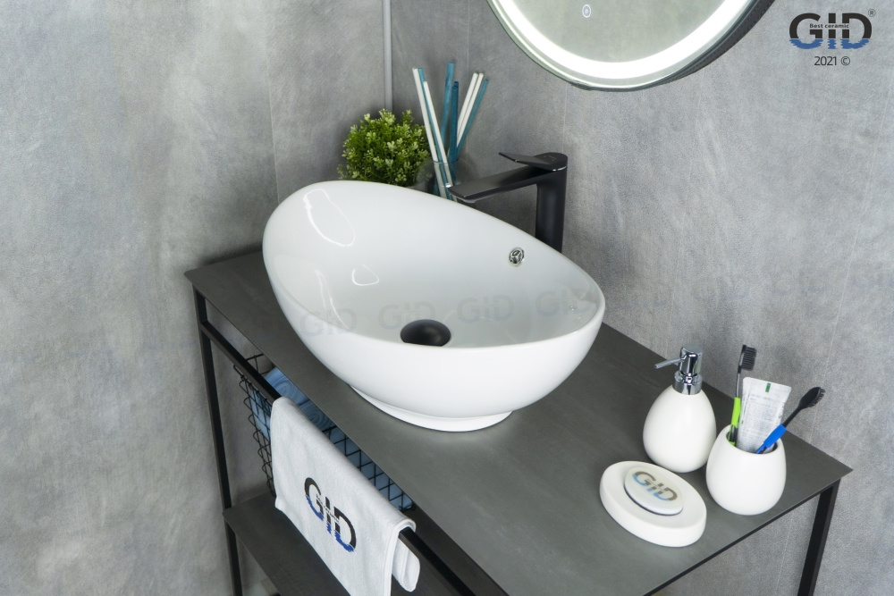 Раковина накладная Gid N9019