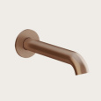 Излив Gessi Origini 66103#708, медь брашированная/шлифованная PVD (Copper Brushed PVD)