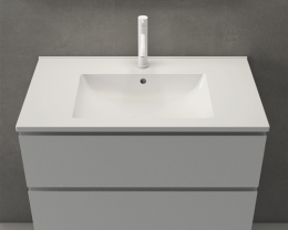 Фото Раковина GLOBO ANITA HA081BI подвесная или на мебель, цвет белый