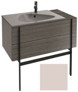 Тумба под раковину Jacob Delafon Nouvelle Vague 100 см, EB3031-S42, с выступом, цвет - пыльная роза 