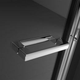 Душевая дверь в нишу Radaway Twist DW 70x190 профиль хром, стекло прозрачное 382000-01