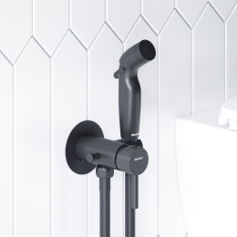 Смеситель с гигиеническим душем Damixa Option (211000300) черный