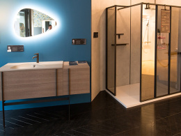 Тумба под раковину Jacob Delafon Nouvelle Vague 80 см, EB3030-S37, цвет - розовый перец сатин