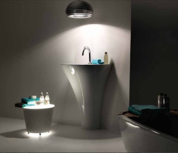 Фото Kerasan Aquatech 374101 Раковина напольная на 60 см