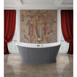 Акриловая ванна 168x78 BelBagno (BB33), округлая