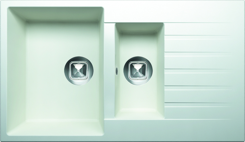 Фото Кухонная мойка TOLERO R-118 (R-118 №923 (Белый))