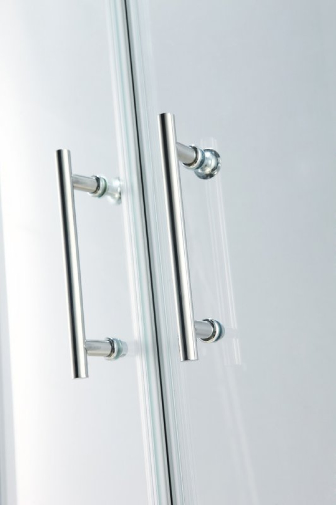 Фото Душевой уголок Cezares Momento-R-2-90-C-Cr 90 х 90 х 195 см стекло прозрачное