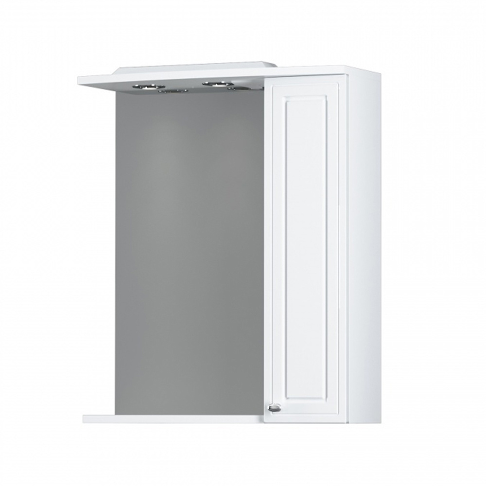 RedBlu by Damixa M41MPR0601WG Palace One, зеркало, частично зеркальный шкаф, правый, 60 см, с подсве