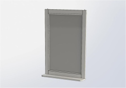 Фото Зеркало Aquanet Бостон (00209675) Белый