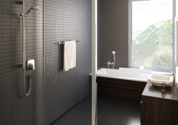 Шланговое подсоединение Hansgrohe  (27458000) хром