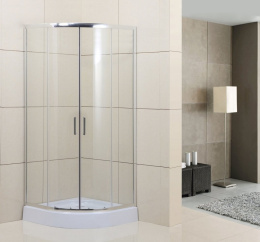 Душевой уголок BelBagno Uno-195, UNO-195-R-2-100-C-Cr, 100 х 100 х 195 см, профиль хром
