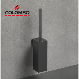 Colombo Design LOOK B1607.GM - Ершик для унитаза настенный (графит шлифованный)