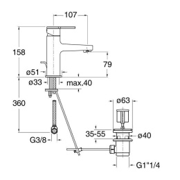 Cristina Quadri QM10851 Смеситель для ванны