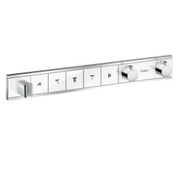 Фото Смеситель для душа Hansgrohe RainSelect (15358400) белый/хром