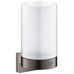 Держатель для стакана или мыльницы Grohe Selection 41027A00, черный графит глянец