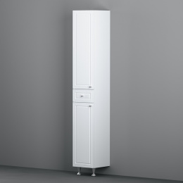 Фото RedBlu by Damixa M41CSR0303WG Palace One, шкаф-колонна на ножках, универсальный, 30 см, белый, гляне