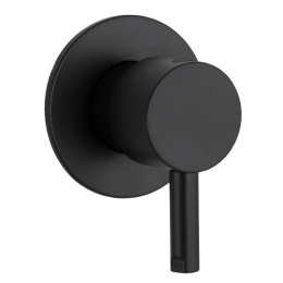 Фото Смеситель Remer для душа встраиваемый RR N63 NO черн. мат.