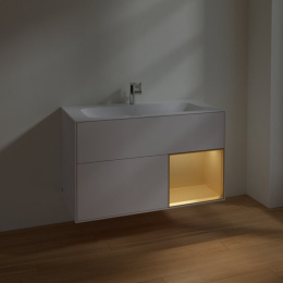 Villeroy Boch Finion F040HFGF Тумба под раковину 996х498 мм (gold matt/glossy white)