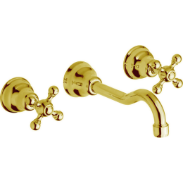 Смеситель для раковины Cisal Arcana Ceramic AC00351024, золото