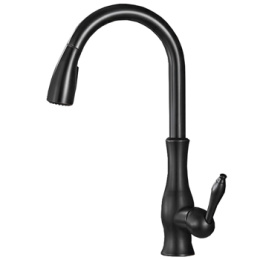 Фото Смеситель для кухни MATRIX SMF-323527/BB 40 мм с вытяжной лейкой